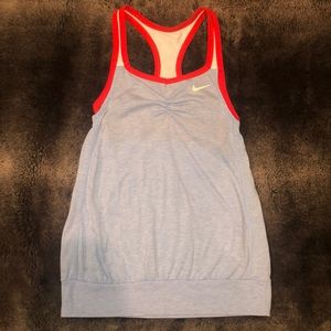 Girls size small Nike built in sports bra tank top